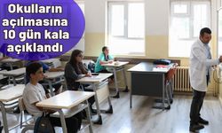 Okulların açılmasına 10 gün kala MEB tarafından yayınlandı. Yeni dönemde 81 ilde uygulanacak.