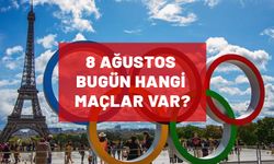 8 AĞUSTOS TÜRKİYE OLİMPİYAT PROGRAMI: Bugün hangi maçlar var? Millilerin maçları saat kaçta hangi kanalda yayınlanacak?