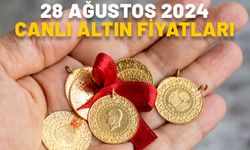 28 AĞUSTOS CANLI ALTIN FİYATLARI 2024: Gram altın ve çeyrek altın fiyatlarında son durum nasıl?