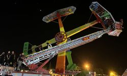 Lunaparkta 23 kişi yükselişte kaldı: İtfaiye ekipleri kurtardı