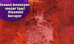 Bu mezar taşını görenlerin içi ürperiyor: Gizemli mezarlığın şekli insana benziyor!