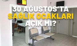 30 Ağustos sağlık ocakları açık mı? Hastaneler çalışıyor mu, bugün (30 Ağustos Cuma) ilaç yazılır mı?