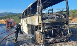 Yolcu otobüsünde can pazarı: İstanbul'dan Hatay'a giderken seyir halinde yandı!