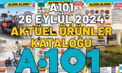 A101 26 EYLÜL KATALOĞU 2024: Bu Perşembe A101’de neler var? 26 Eylül 2024 A101 indirimli ürünler listesi