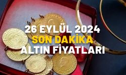 TÜM GÖZLER ALTIN FİYATLARINDA. Gram altın ve çeyrek altın fiyatlarında son durum ne? (26 Eylül 2024 altın fiyatları)