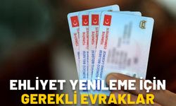 EHLİYET YENİLEME İÇİN GEREKLİ EVRAKLAR 2024: Ehliyet yenileme harcı ne kadar?