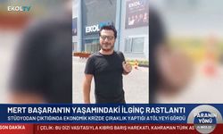 Mert Başaran'ın yaşamındaki ilginç rastlantı! Ekol TV stüdyosu hayatındaki kritik dönemin tanığı çıktı