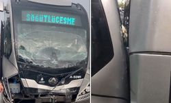 Avcılar'da metrobüs kazası: 2 yaralı