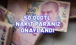 50.000 TL nakit para onaylandı. SMS atın vakit kaybetmeden yararlanın. T.C kimlik no ile alabilirsiniz.