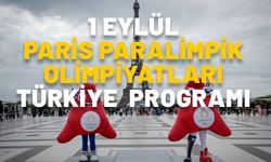 PARALİMPİK OLİMPİYATLARI CANLI İZLE 1 EYLÜL 2024: Paris Paralimpik Olimpiyatları Türkiye 1 Eylül programı