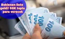 Beklenen liste geldi. SGK 2008'den önce sigortası olana toplu para verecek.