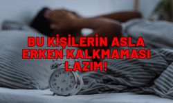 Bu sefer doktorlar açıkladı. Bu kişilerin asla erken kalkmaması lazım. Tamamen risk.