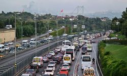 İstanbul'da trafik yoğunluğu arttı: Harita kırmızıya döndü!