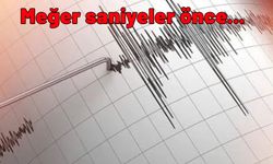 Malatya'daki depremden saniyeler önce görülmüş. Farklı illerde aynı anda...