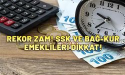 12.500 TL emekli maaşı alan dikkat. SSK ve BAĞ-KUR emeklisi zamlı ödenecek. Rekor artış görüldü