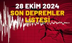 DEPREM Mİ OLDU, NEREDE KAÇ ŞİDDETİNDE? 28 Ekim Kandilli VE AFAD son depremler listesi 2024