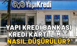 YAPI KREDİ BANKASI KREDİ KARTI LİMİTİ NASIL DÜŞÜRÜLÜR? Yapı Kredi Bankası müşteri hizmetleri telefonu