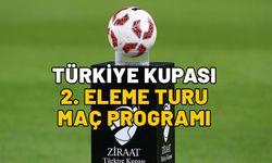 TÜRKİYE KUPASI 2. ELEME TURU MAÇ PROGRAMI: 8-9-10 Ekim Ziraat Türkiye Kupası maç saatleri