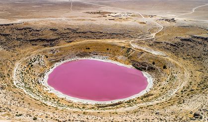 Pembe gölden üzücü haber! Turistlerin göz bebeği olmuştu