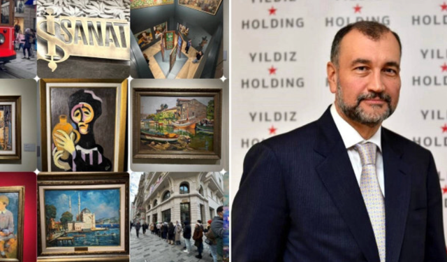 Murat Ülker'den ödüllü sanat çekilişi