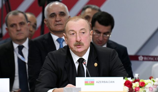 Aliyev’den BRICS’te liderlik mesajı: Avrasya’nın lojistik merkezi olduk!