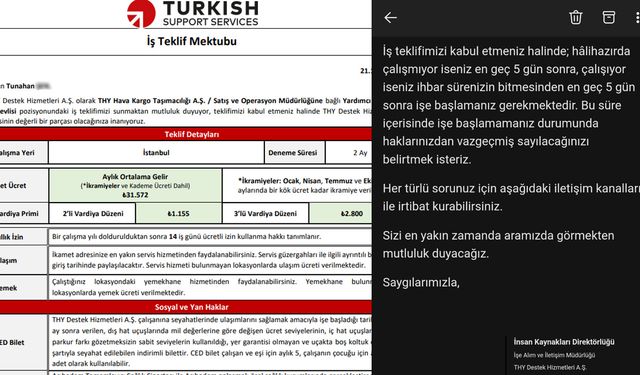 THY lojistik bölümü tanısı konmamış bir hastalığı bahane gösterip işe almadı