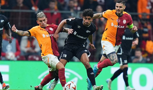 Avrupa'da 7 gollü maçta kazanan Galatasaray