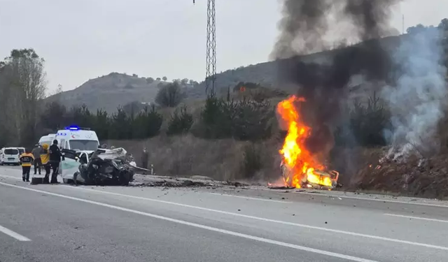 Erzincan'da korkunç kaza! Çok sayıda ölü var