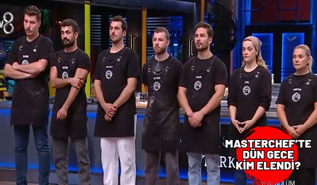 MASTERCHEF’TE DÜN GECE KİM ELENDİ? 20 Ekim MasterChef son bölümde kim kazandı, kim gitti?