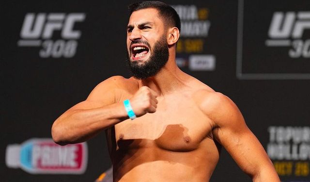 UFC'de tarihi zafer: İbo Aslan, rakibini ilk raundda devirdi