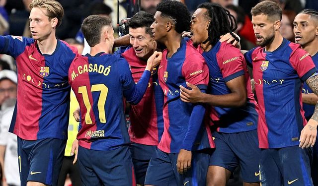 Barcelona deplasmanda Real Madrid'i bozguna uğrattı