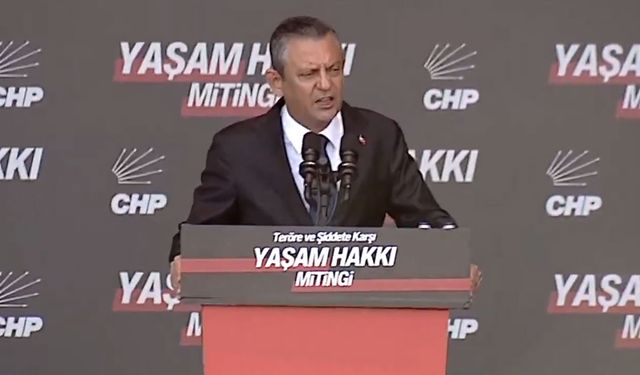 CHP lideri Özgür Özel: Kürtler "sorunumuz kalmadı" diyene kadar sorun vardır