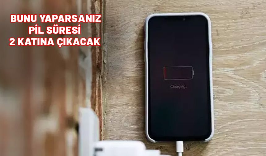 Telefonunuzun pil sağlığını iyileştirmek için bunu mutlaka deneyin. Pil süresi 2 katına çıkacak