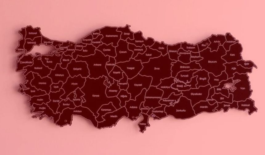 Türkiye'de 16 il birden çöküşe geçti. O iller tek tek açıklandı. Büyük tehlike