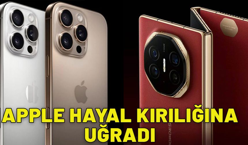 Apple için büyük hayal kırıklığı. Huawei Mate XT,  iPhone 16'yı solladı. Ön siparişleir rekor kırdı