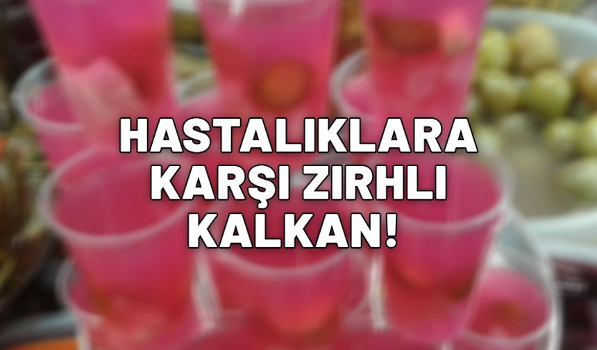 Hastalıklara karşı zırhlı kalkan. Gribi kapıdan içeri sokmuyor. Kış aylarının gözdesi.