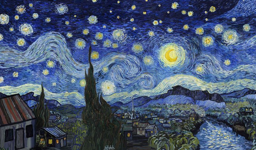 Van Gogh'un meşhur tablosunda ilginç bulgu: Atmosferik hareketlerle birebir uyuşuyor!