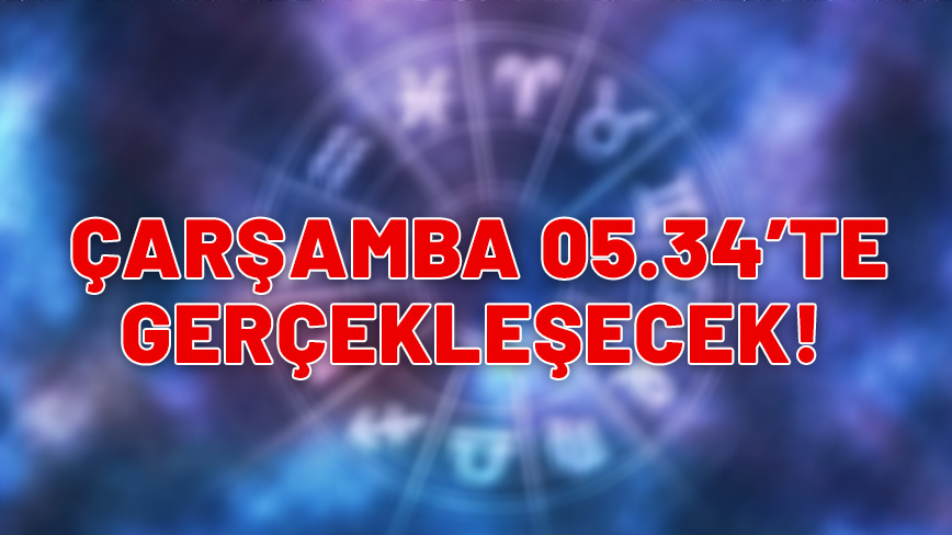 Çarşamba günü 05:34'te gerçekleşecek. Astrologlar üzerine basa basa söyledi. Her şeye hazırlıklı olun