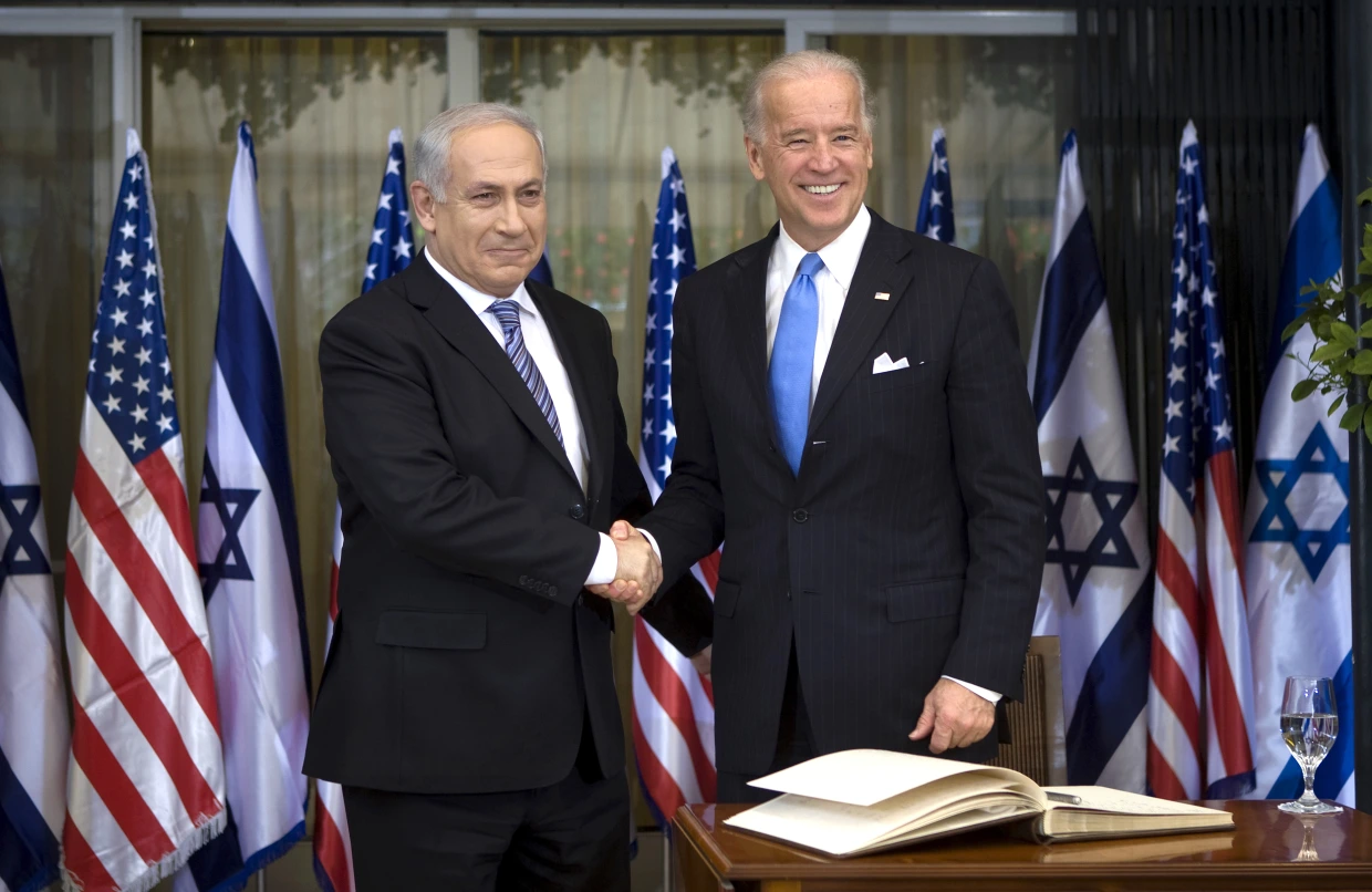 230717 Benjamin Netanyahu Joe Biden Al 1253 C94167-1